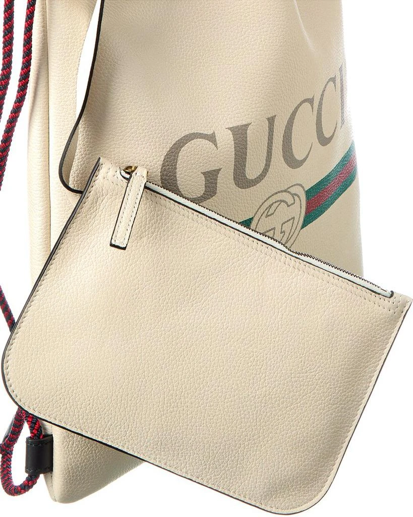 商品Gucci|Gucci Drawstring Leather Backpack,价格¥6795,第4张图片详细描述