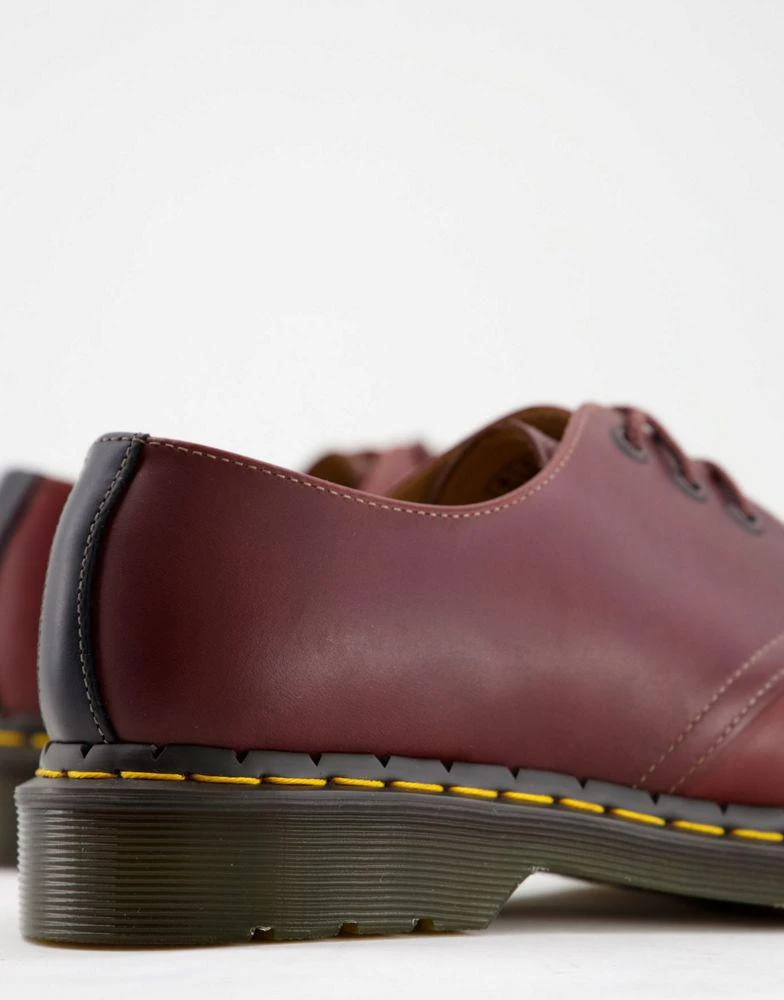 商品Dr. Martens|Dr Martens 1461 3 eye shoes in brown leather,价格¥1158,第2张图片详细描述