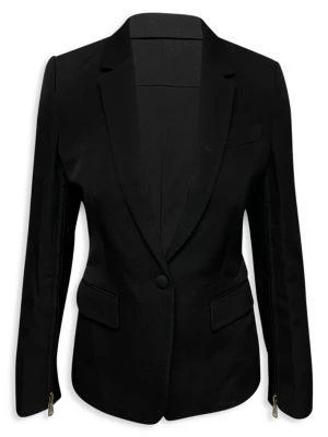 商品[二手商品] Givenchy|Givenchy Blazer Jacket In Black Wool,价格¥4668,第1张图片