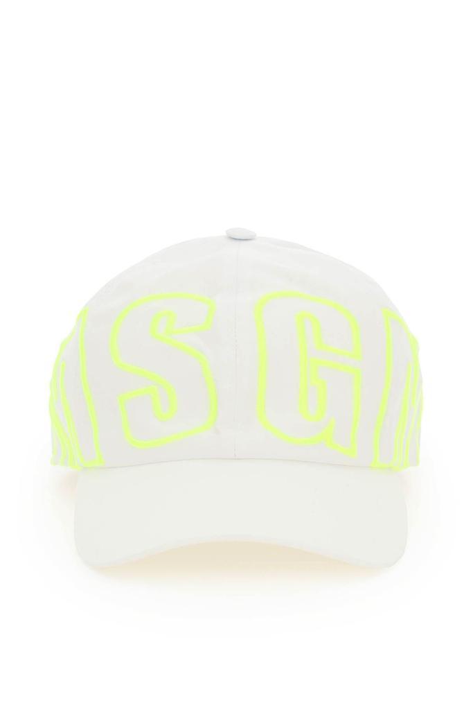 商品MSGM|FLUO LOGO BASEBALL CAP,价格¥342,第1张图片