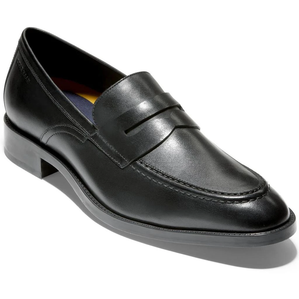 商品Cole Haan|Cole Haan Mens Hawthorne Leather Slip-On Loafers,价格¥1133,第1张图片