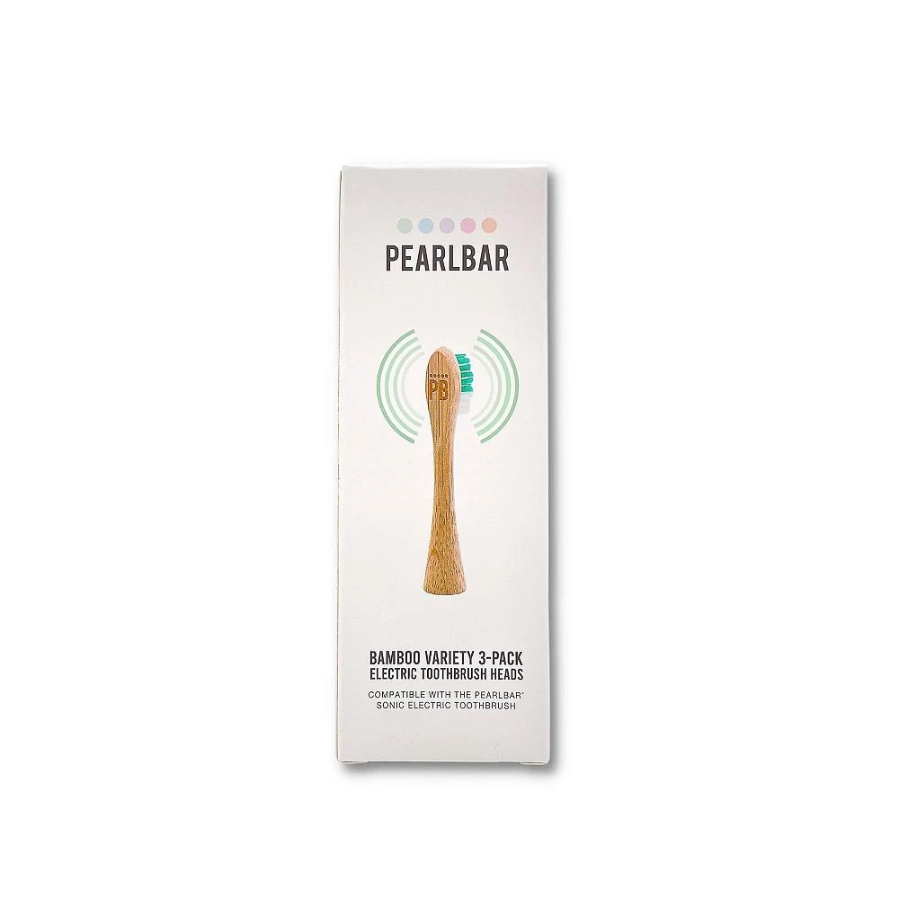 商品PearlBar|Bamboo Electric Toothbrush Heads for Philips 9-Series Electric Toothbrush, Set of 3,价格¥187,第2张图片详细描述