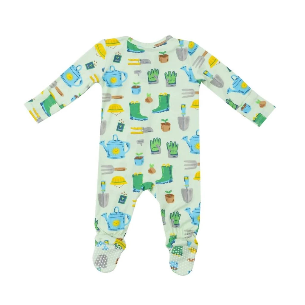 商品Angel Dear|Baby's 2 Way Zipper Footies Pajamas In Garden Tools,价格¥254,第2张图片详细描述
