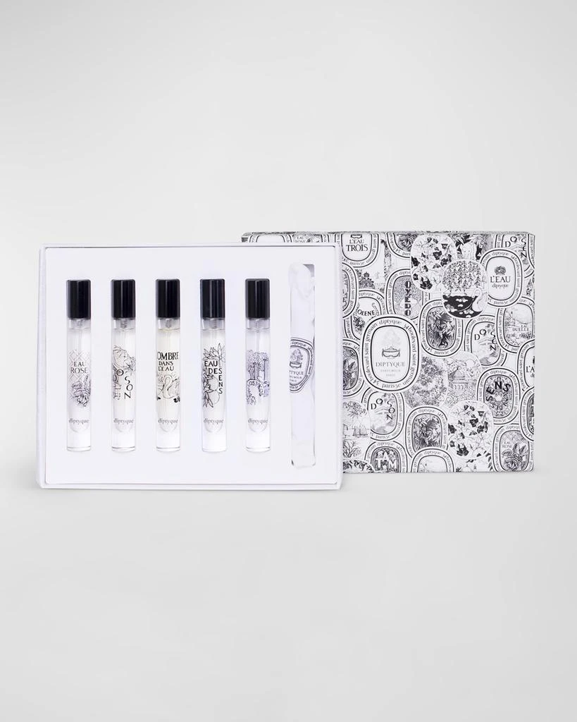 商品Diptyque|Bestselling Fragrance Eau de Toilette Discovery Set, 5 x 0.2 oz.,价格¥1043,第1张图片