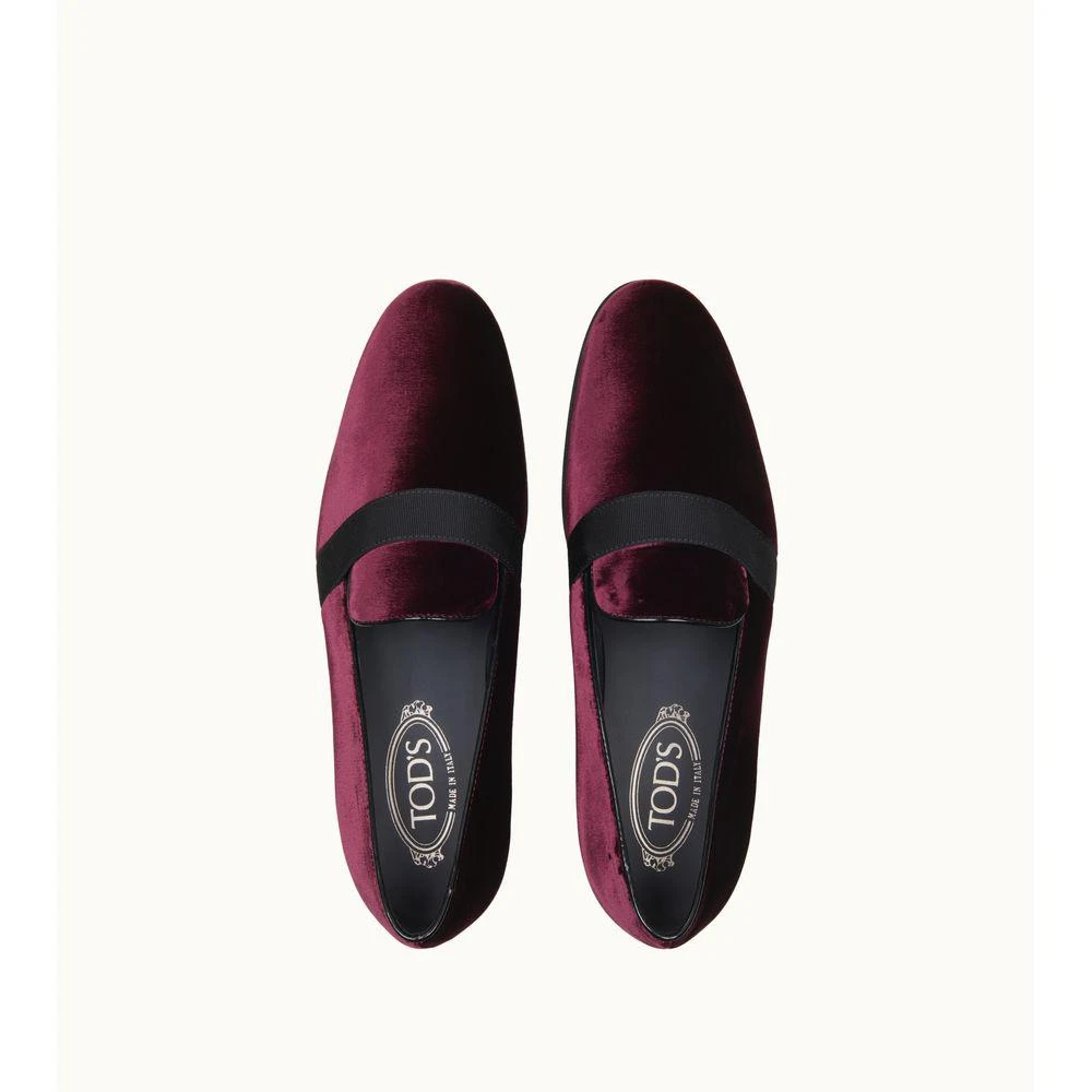 商品Tod's|Loafers in Velvet,价格¥1768,第5张图片详细描述