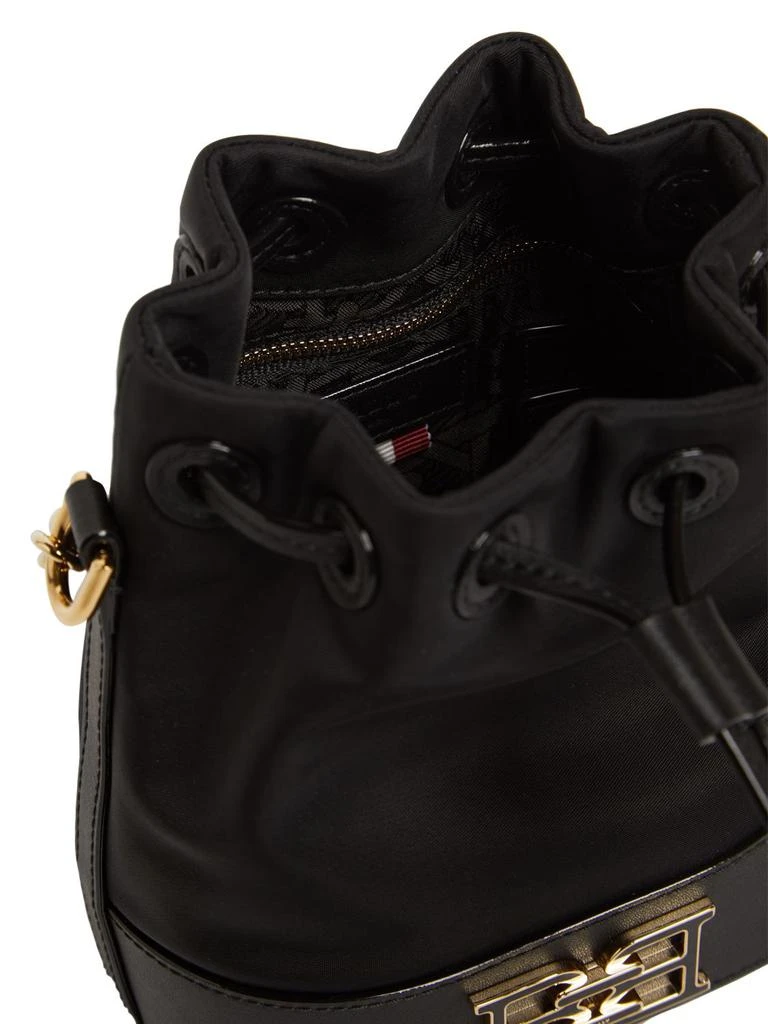 商品Bally|Xs Eoh B Nylon & Leather Bucket Bag,价格¥5163,第5张图片详细描述
