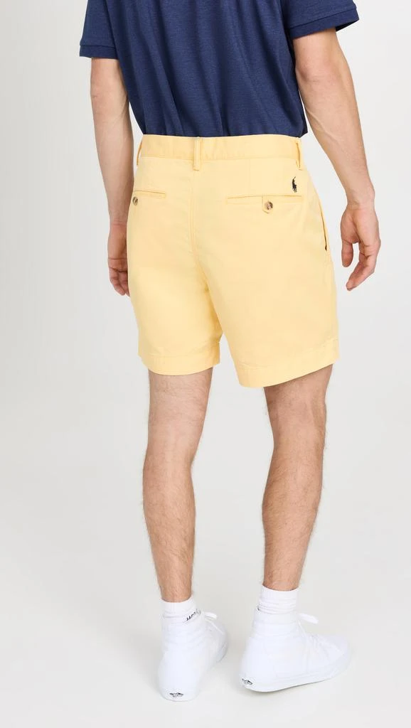 商品Ralph Lauren|Polo Ralph Lauren Cotton Stretch Twill Flat 6 Shorts,价格¥409,第3张图片详细描述