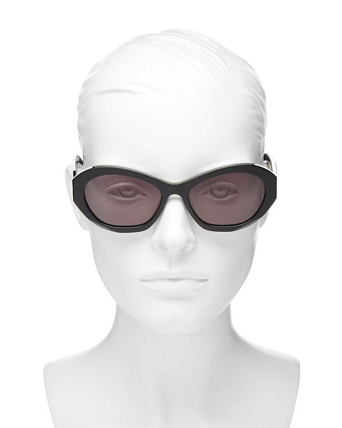 Unisex Cat Eye Sunglasses, 57mm商品第2张图片规格展示