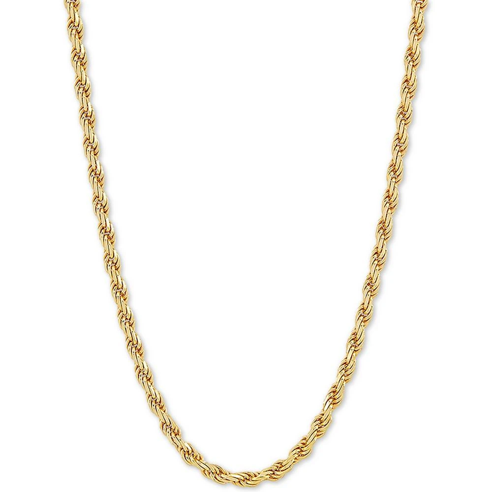 商品Giani Bernini|Rope Link 18" Chain Necklace in 18k Gold-Plated Sterling Silver,价格¥1339,第1张图片