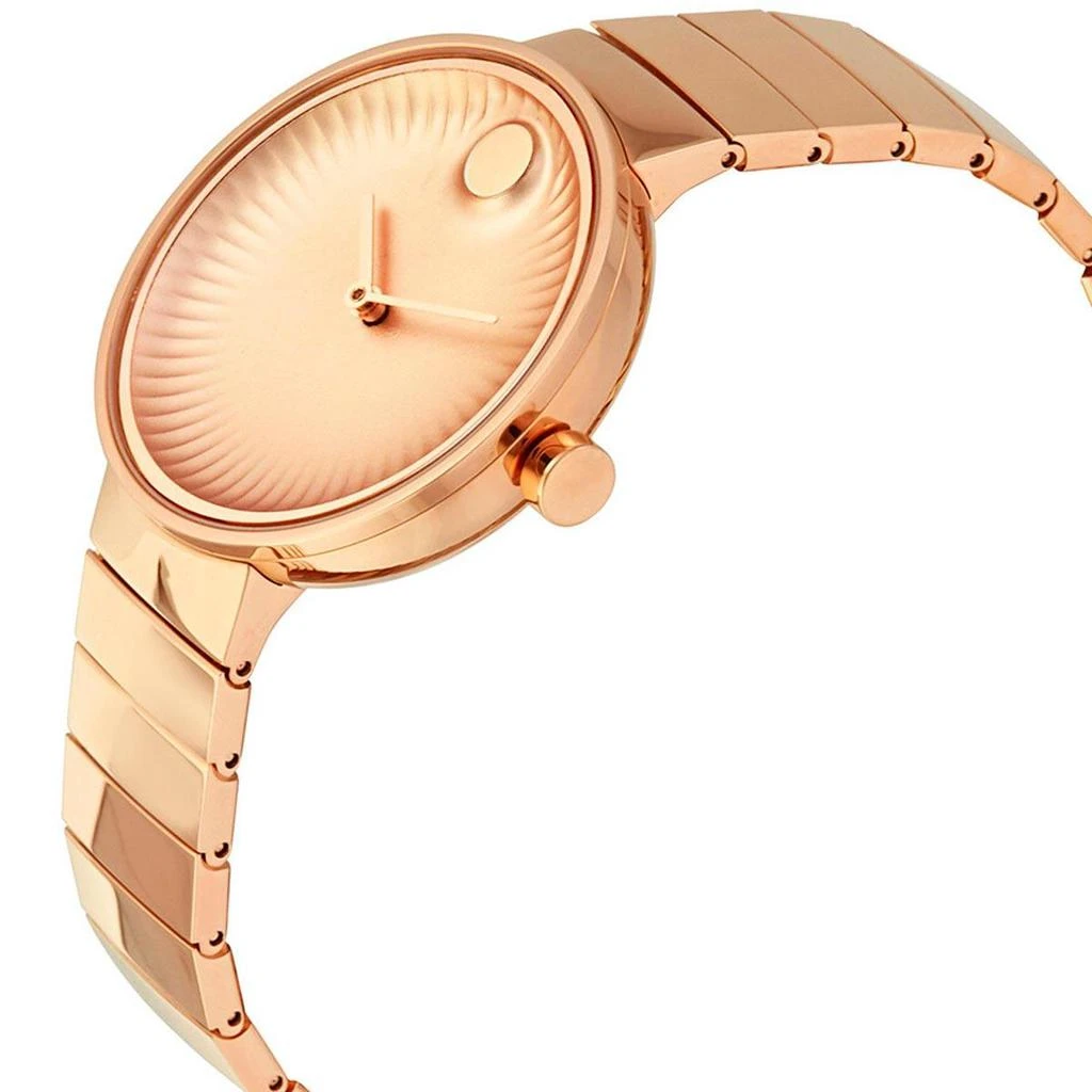 商品Movado|Movado Women's Quartz Watch - Edge Rose Gold Stainless Steel Bracelet | 3680013,价格¥2220,第2张图片详细描述