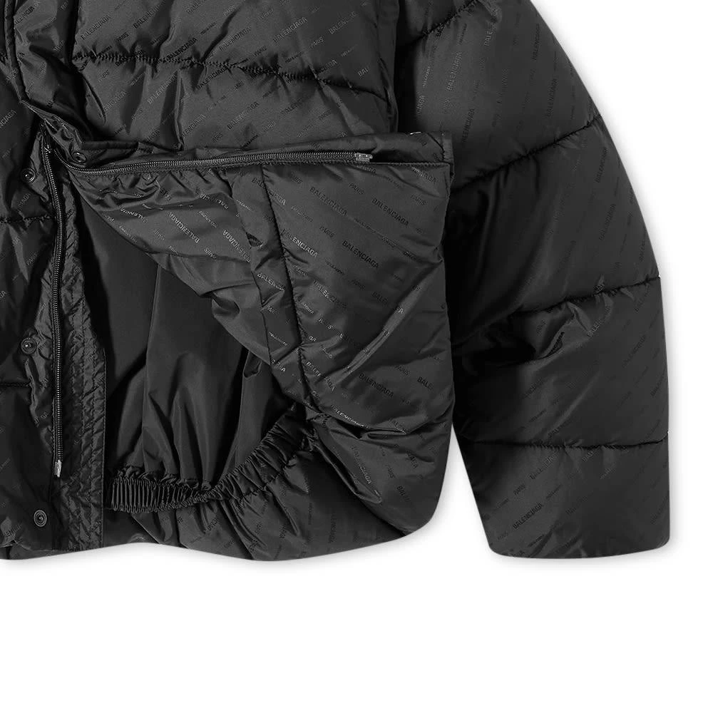 商品Balenciaga|Balenciaga All Over BB Logo Puffer Jacket,价格¥9492,第2张图片详细描述