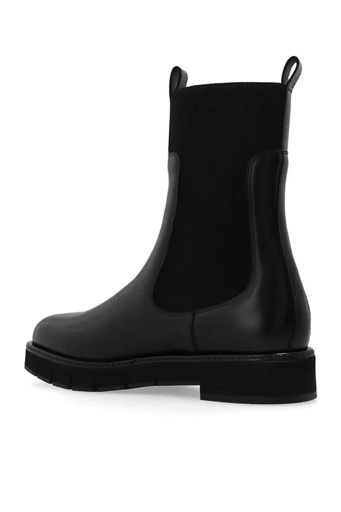 商品Salvatore Ferragamo|Black Leather Rook Chelsea Boots,价格¥4192,第2张图片详细描述