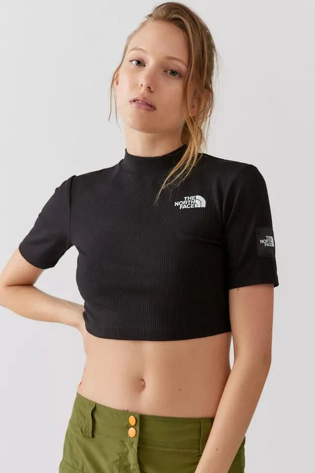 商品The North Face|The North Face NSE Ribbed Mock Neck Top,价格¥113,第1张图片