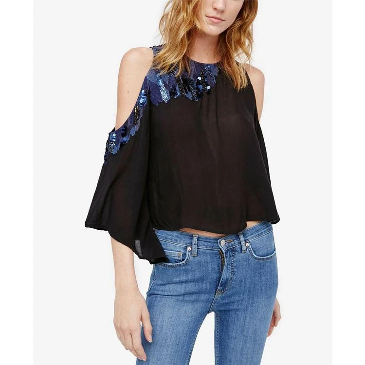 商品Free People|All About You Embellished Open-Back Top,价格¥441,第1张图片