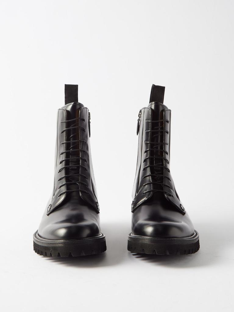 Alexandra T leather lace-up boots商品第5张图片规格展示