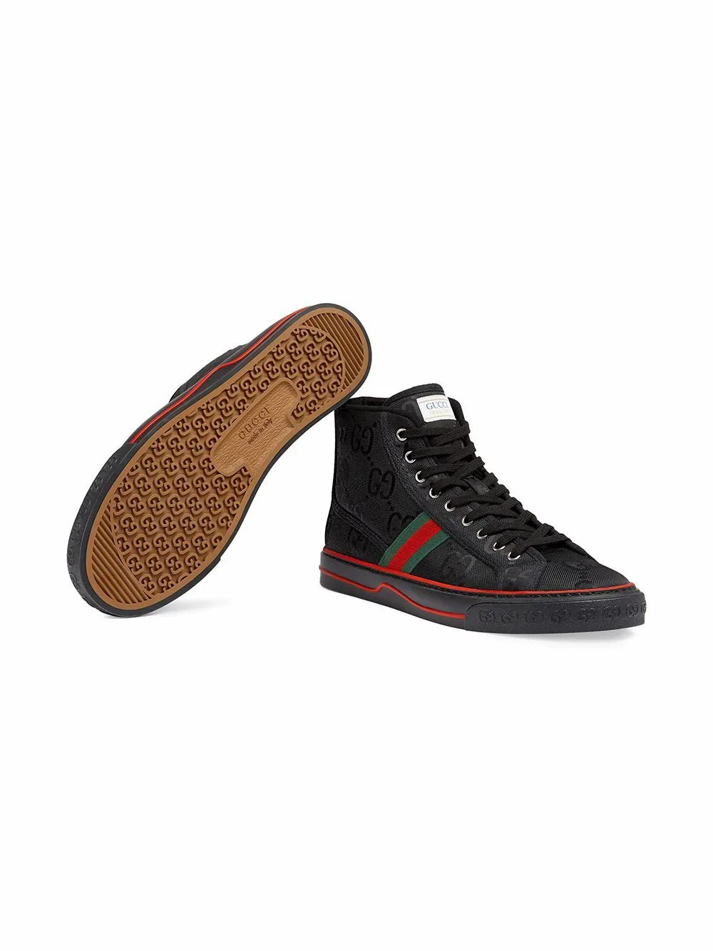 商品Gucci|Gucci 男士运动鞋 628717H9H801074 黑色,价格¥5873,第5张图片详细描述
