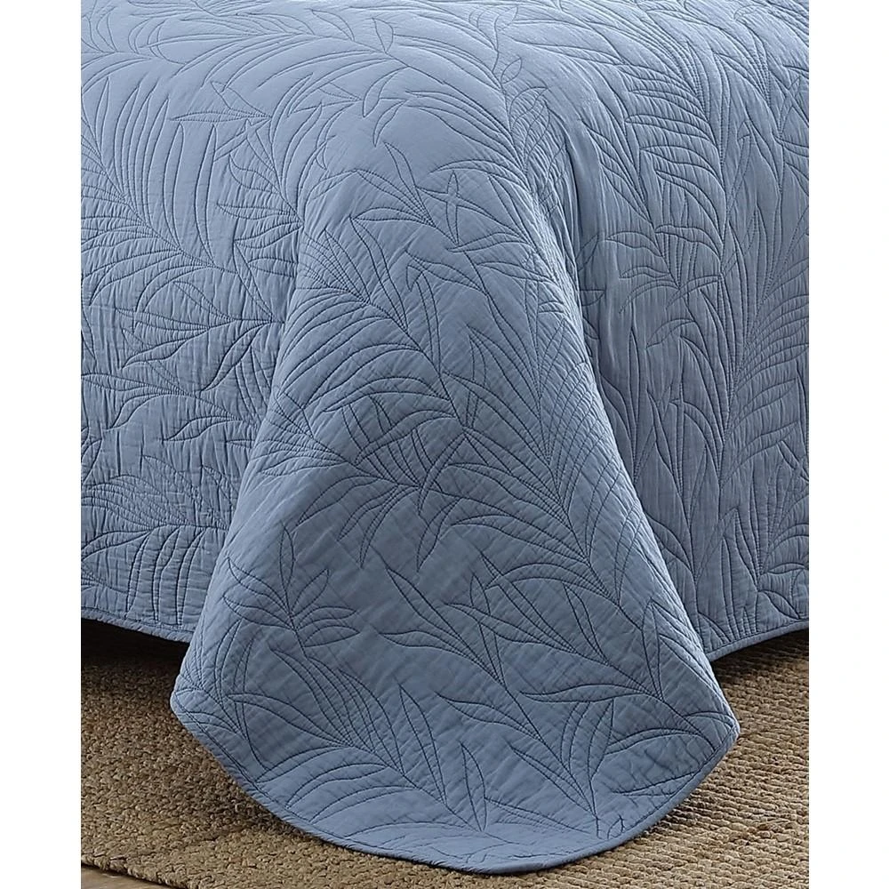 Tommy Bahama Solid Costa Sera Cotton Reversible Quilt 商品