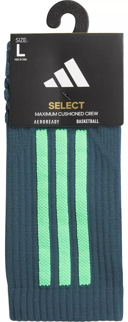 商品Adidas|adidas Select Maximum Cushion Basketball Crew Socks,价格¥137,第3张图片详细描述