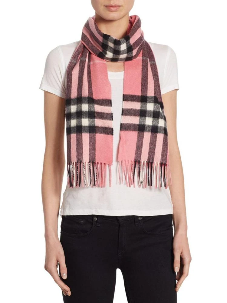 商品Burberry|Giant Check Cashmere Scarf,价格¥3260,第1张图片