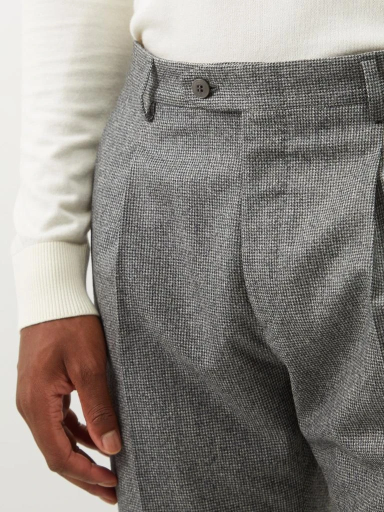 商品Brioni|Saba pleated wool trousers,价格¥4912,第3张图片详细描述