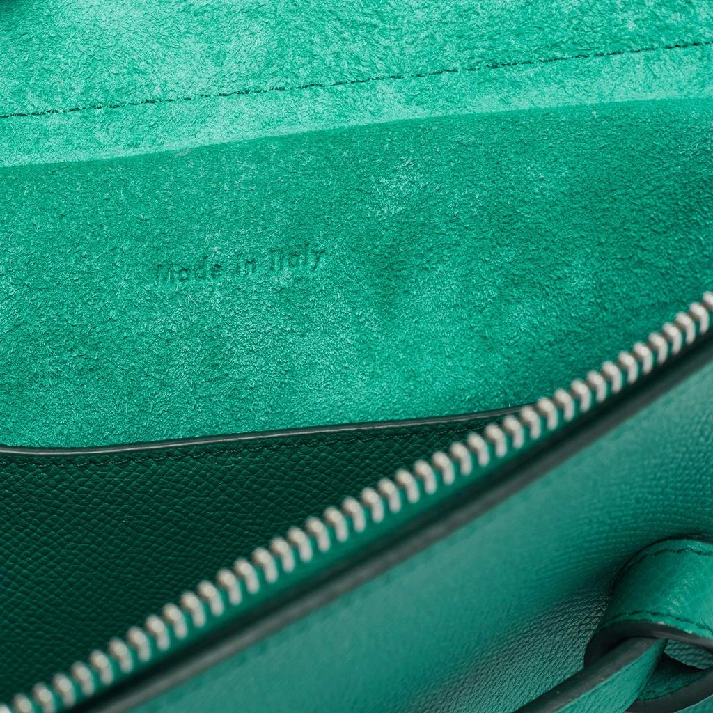 Celine Green Leather Micro Belt Top Handle Bag 商品