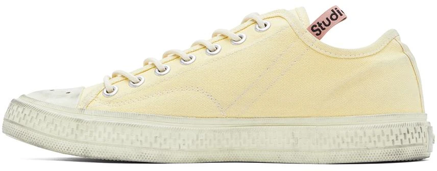 商品Acne Studios|Yellow Ballow Tumbled Low Sneakers,价格¥982,第3张图片详细描述