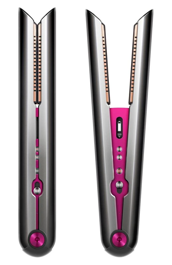 商品Dyson|Corrale™ Straightener Black Nickel/Fuchsia – Refurbished,价格¥1666,第1张图片