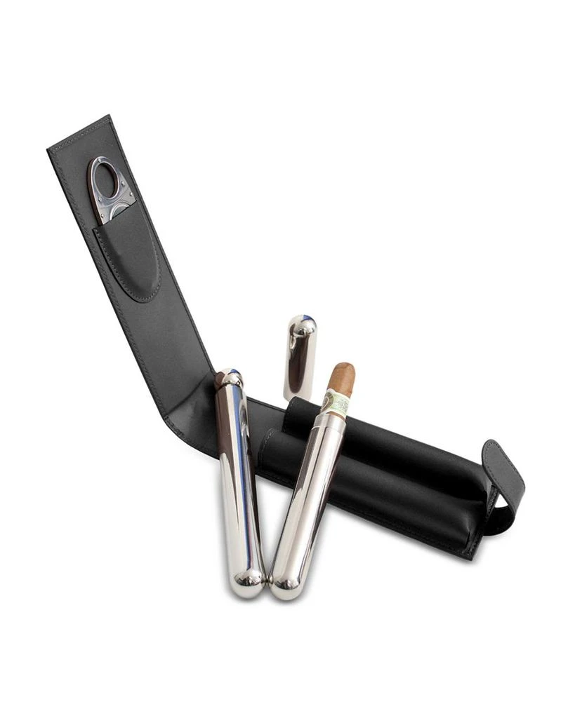 商品ROYCE New York|Leather Cigar Flask Carrying Case,价格¥931,第1张图片