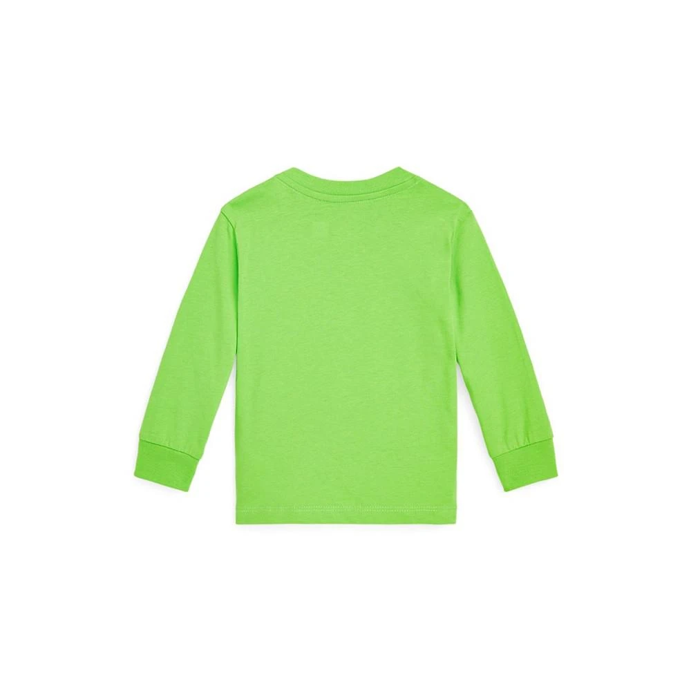 商品Ralph Lauren|Baby Boys Jersey Long Sleeve T-shirt,价格¥145,第2张图片详细描述