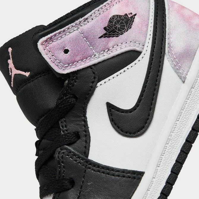 商品Jordan|Kids' Toddler Air Jordan 1 Mid Casual Shoes,价格¥374,第3张图片详细描述