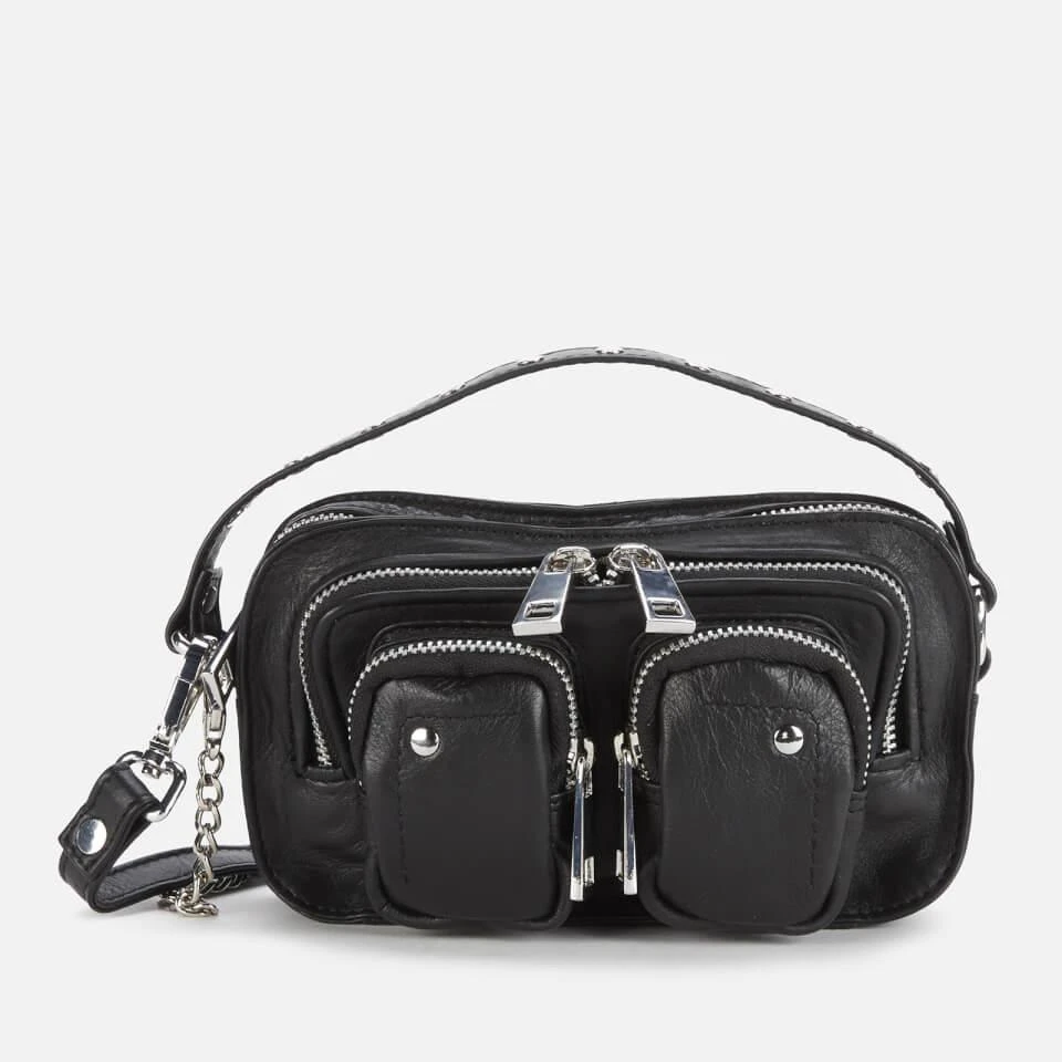 商品Nunoo|Núnoo Women's Helena Silky Shoulder Bag - Black,价格¥524,第1张图片