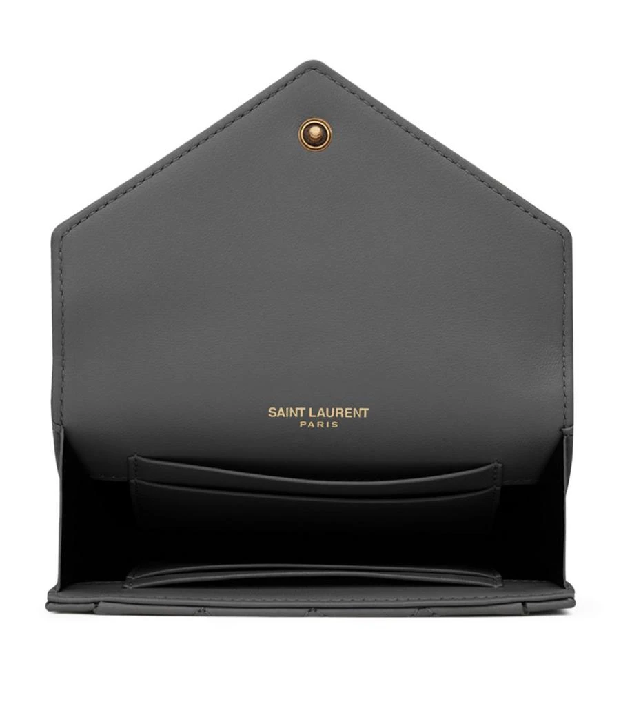 商品Yves Saint Laurent|Leather Quilted Wallet,价格¥4180,第2张图片详细描述