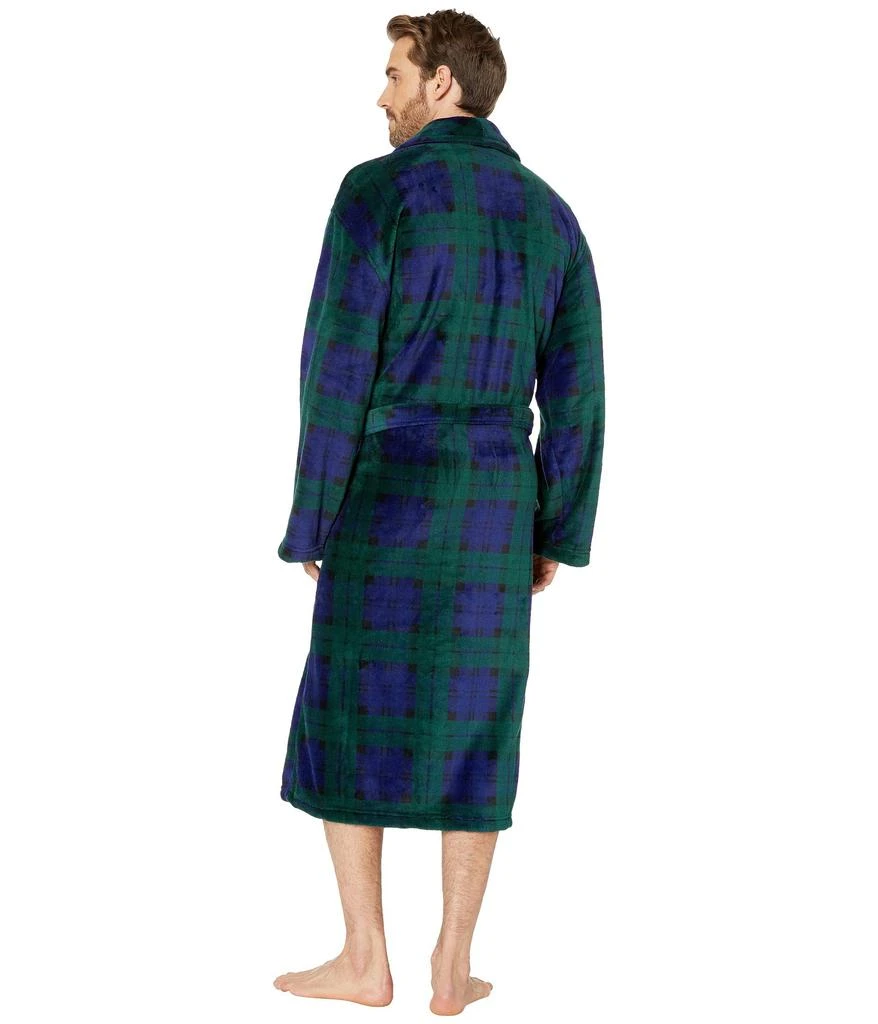 商品Ralph Lauren|Microfiber Plush Long Sleeve Shawl Collar Robe,价格¥516,第3张图片详细描述