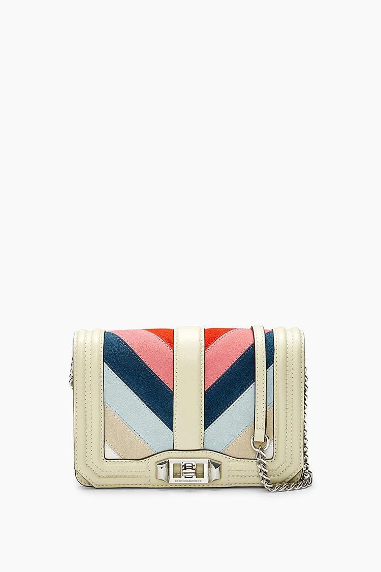 商品Rebecca Minkoff|Pink Multicolored Love Crossbody Bag | Rebecca Minkoff,价格¥464,第1张图片