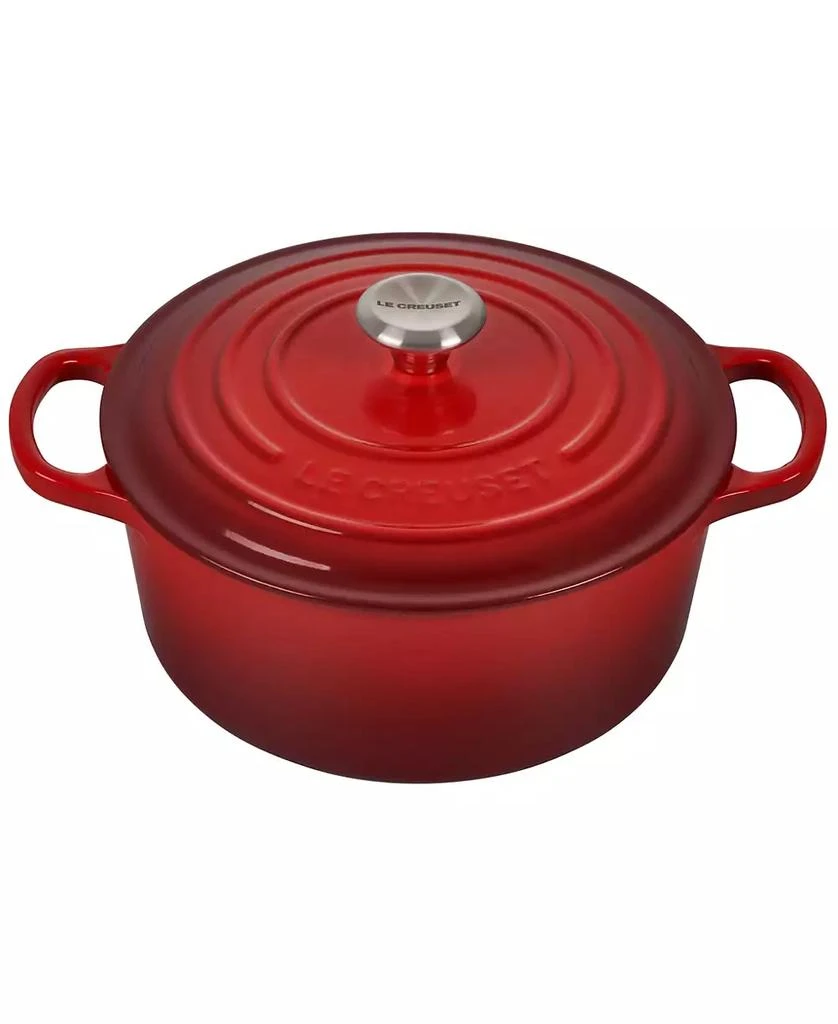 商品Le Creuset|3.5-Qt. Signature Enameled Cast Iron Round Dutch Oven,价格¥2665,第1张图片