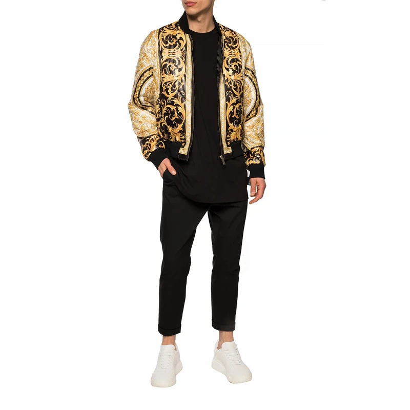 VERSACE 金色男士夹克 A85206-A232629-A4008 商品