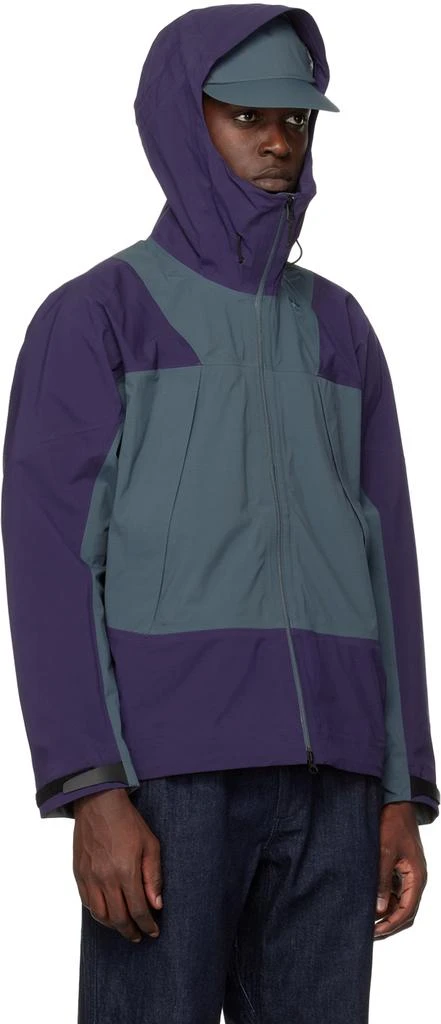 商品Goldwin|Gray & Purple All Weather Jacket,价格¥3611,第2张图片详细描述