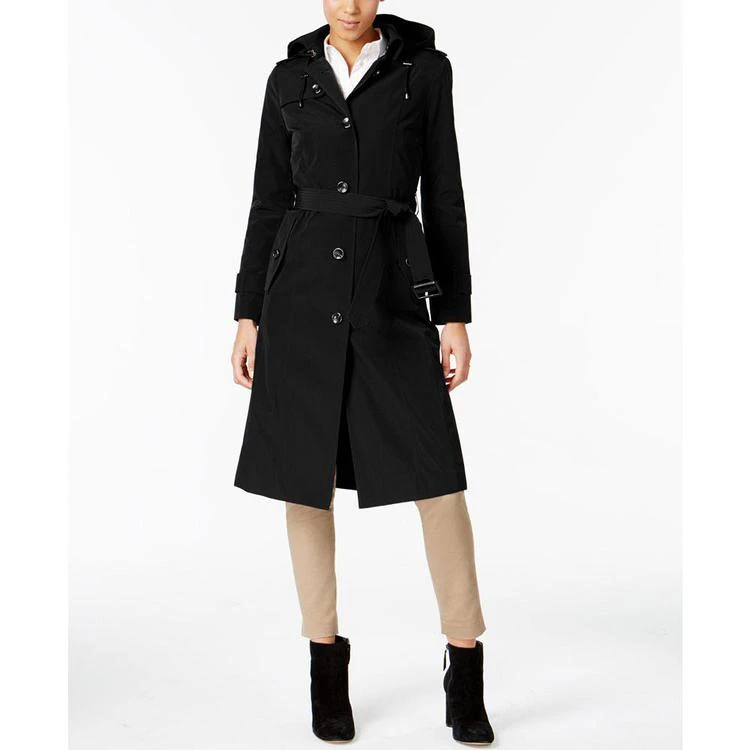 商品London Fog|Hooded Belted Trench Coat,价格¥973,第1张图片