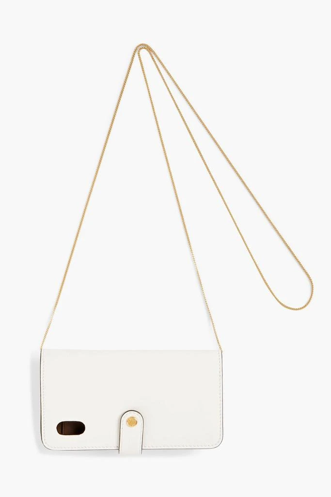 商品Fendi|Logo-print coated-canvas and leather iPhone X bag,价格¥3872,第2张图片详细描述