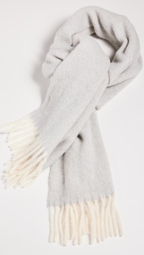 Isabel Marant Firna 素色毛绒围巾商品第2张图片规格展示