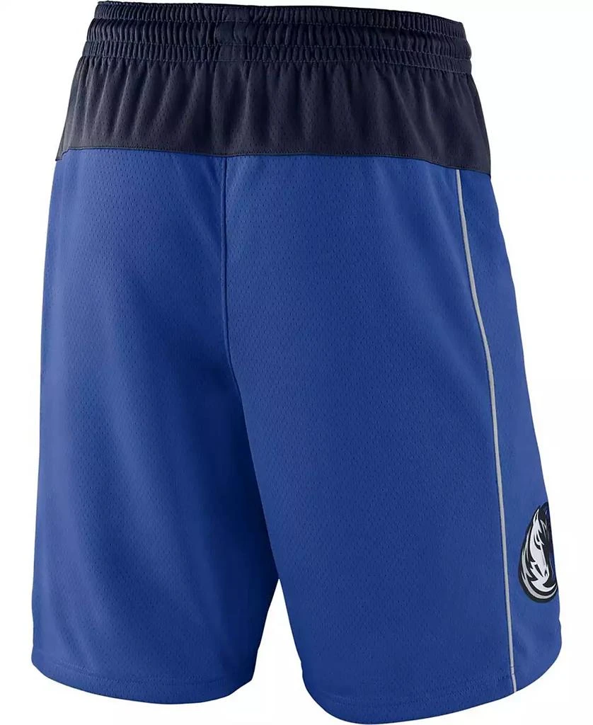 商品NIKE|Men's Blue 2019/20 Dallas Mavericks Icon Edition Swingman Shorts,价格¥599,第2张图片详细描述