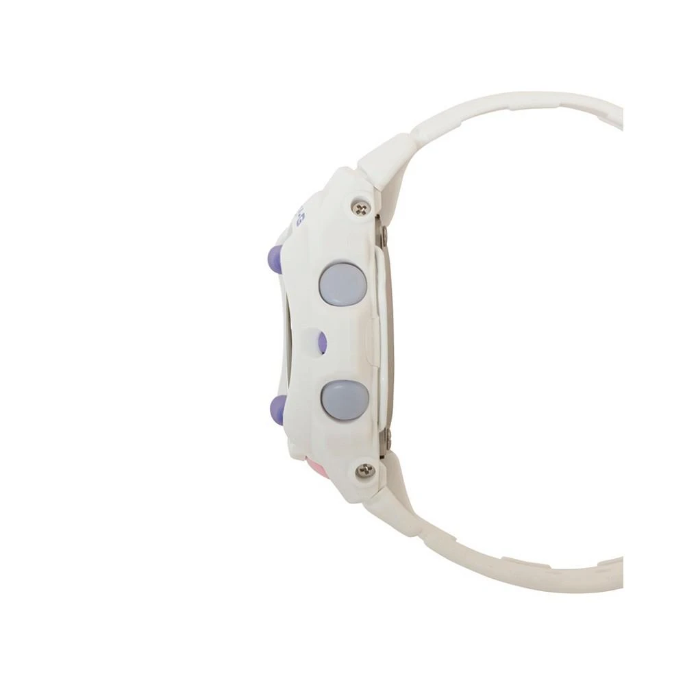 商品G-Shock|G-Shock Women's Digital White Resin Watch 42.6mm, BG169PB-7,价格¥668,第2张图片详细描述