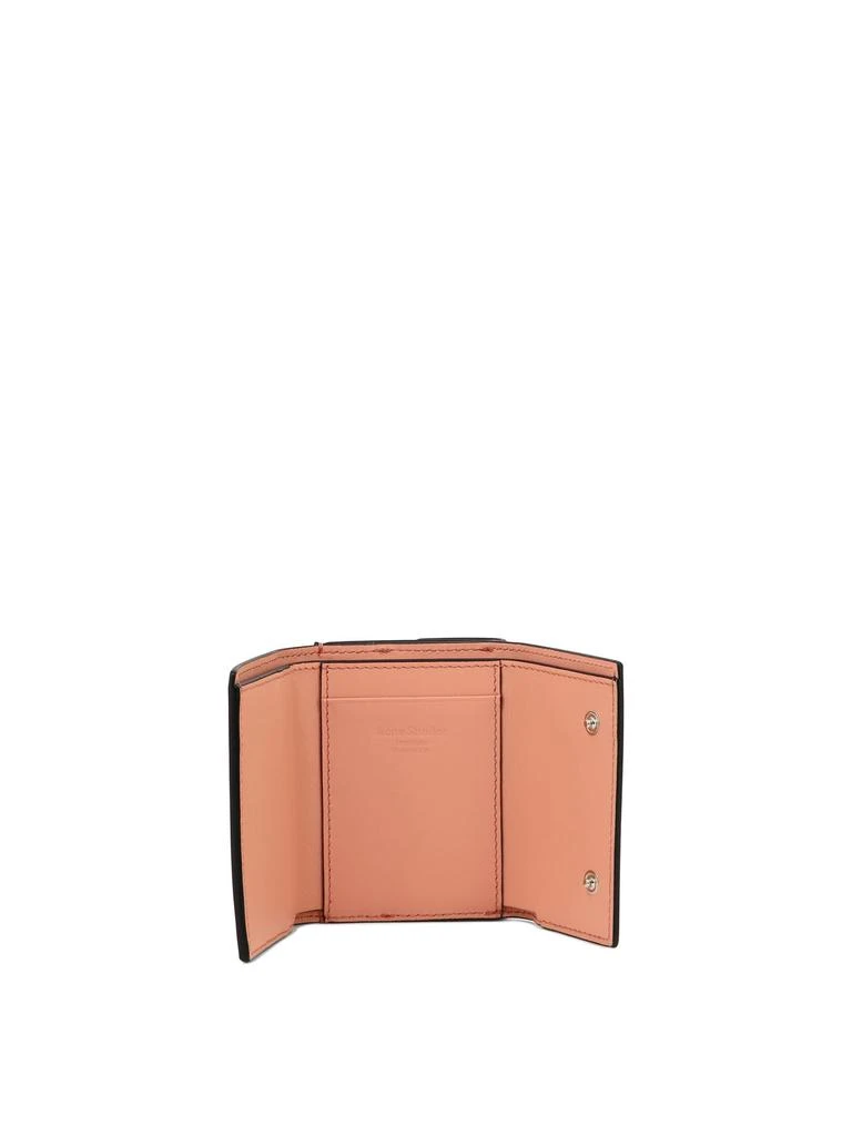 商品Acne Studios|Wallet With Logo Wallets & Card Holders Pink,价格¥1394,第5张图片详细描述