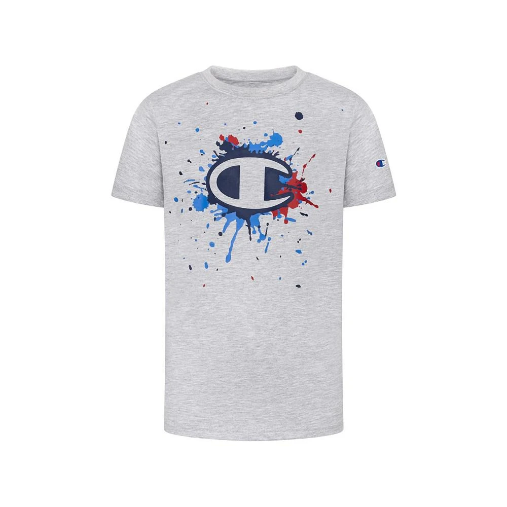 商品CHAMPION|Little Boys KO C Paint Splatter T-shirt,价格¥36,第1张图片