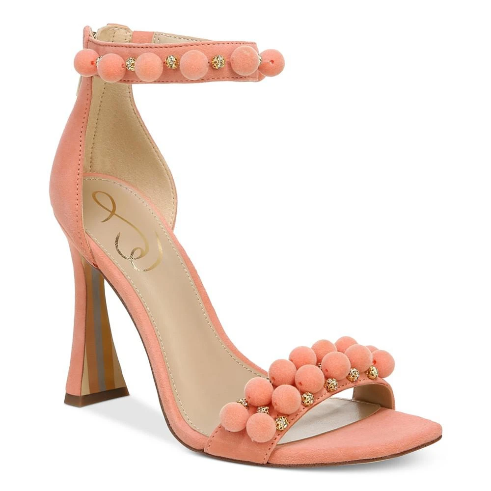 商品Sam Edelman|Women's Luella Beaded Dress Sandals,价格¥527,第1张图片