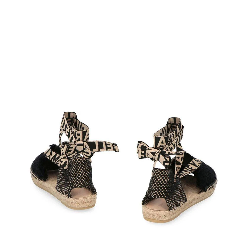 商品Stella McCartney|Stella McCartney Gaia Canvas Espadrilles,价格¥3009,第3张图片详细描述