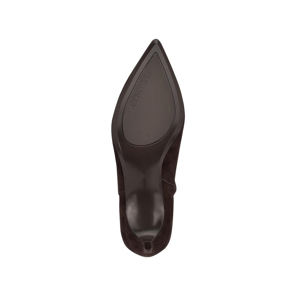 商品Calvin Klein|Women's Senly Stiletto Heel Dress Booties,价格¥684,第6张图片详细描述