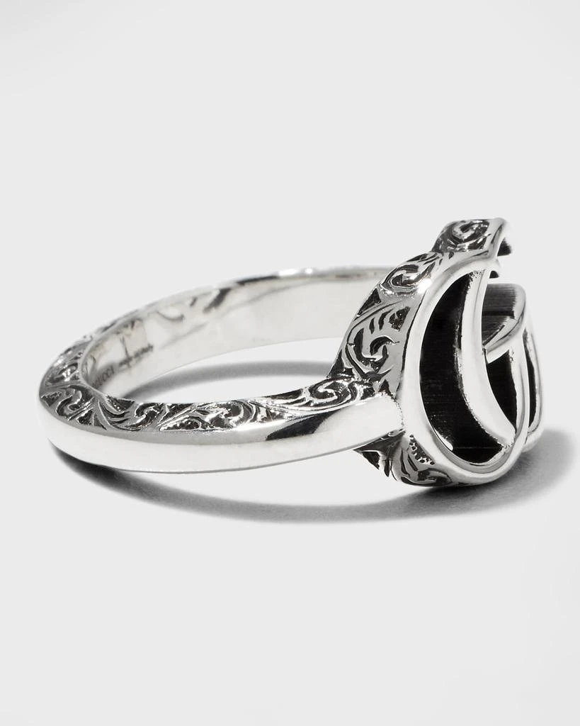 商品Gucci|GG Marmont Key Sterling Silver Ring,价格¥3240,第4张图片详细描述