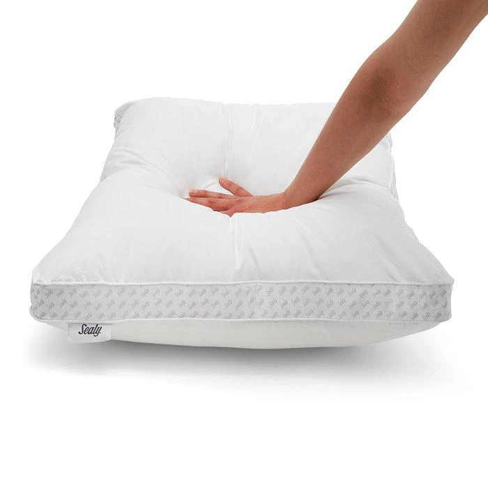 商品Sealy|Down Alternative & Memory Foam Pillow, Standard,价格¥598,第2张图片详细描述