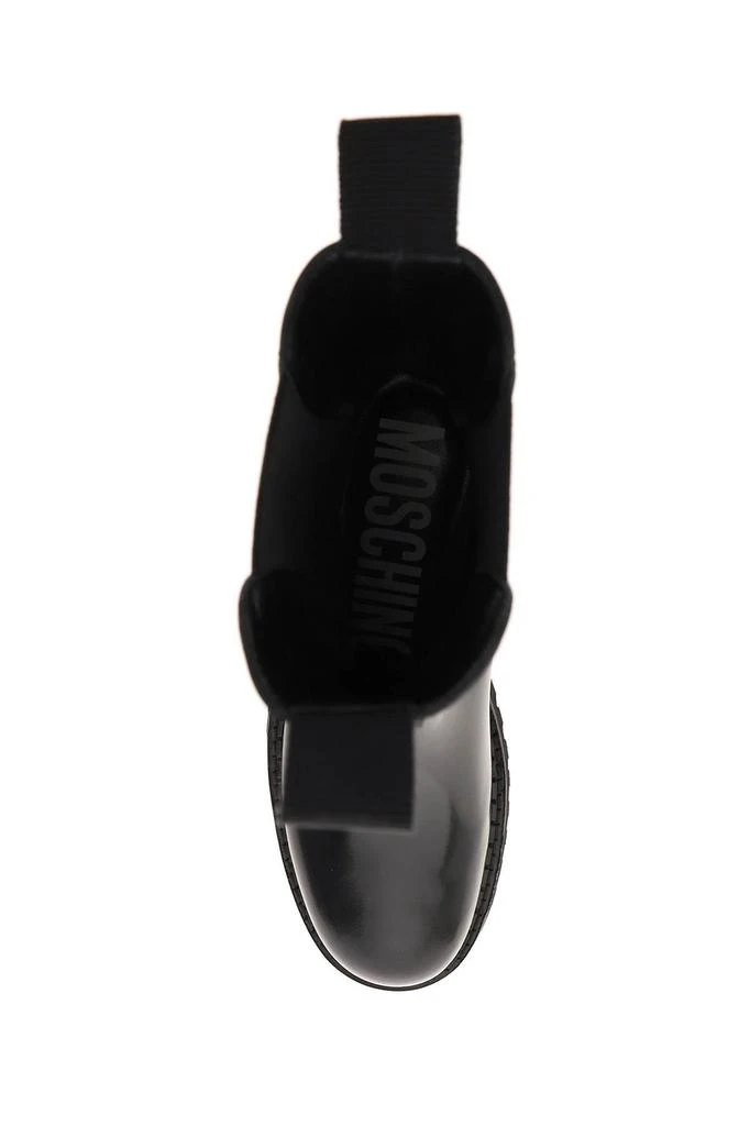 商品Moschino|Moschino logo combat boots,价格¥2279,第2张图片详细描述